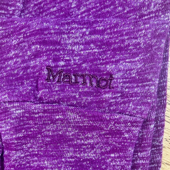 Marmot Hoodie Sweater Womens XL Purple Long Sleeve Cowl Neck Lightweight - Picture 5 of 7